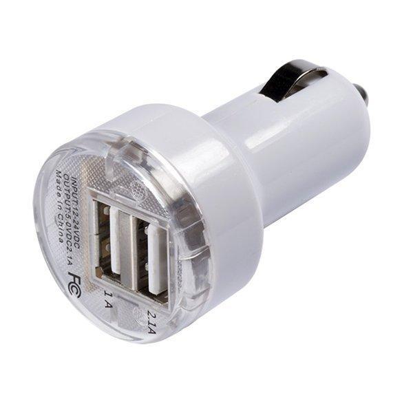 Custom Logo Promotional Dual Port USB Car Charger