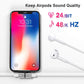 Bulk Dual Ports Adapter Splitter, 2 in 1 8 pin Headphone Jack Aux Audio & Charger Adapter Cable Connector