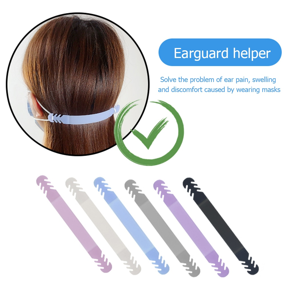 Custom Logo Printed Face Mask Ear Savers