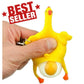 Wholesale Fun Squishy Squeeze Toys Chicken and Eggs Key Chain Ornaments