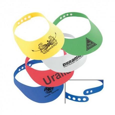 Custom Logo Foam Adjustable Visor Hats