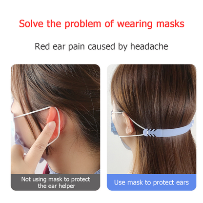 Custom Logo Printed Face Mask Ear Savers
