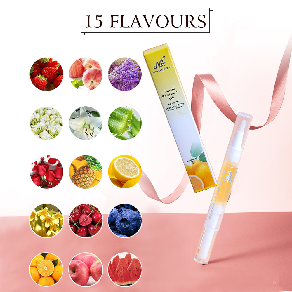 Wholesale Scented Cuticle Oil Pens, Bulk Scented Cuticle Oil Pen, All flavors of fruits and flowers