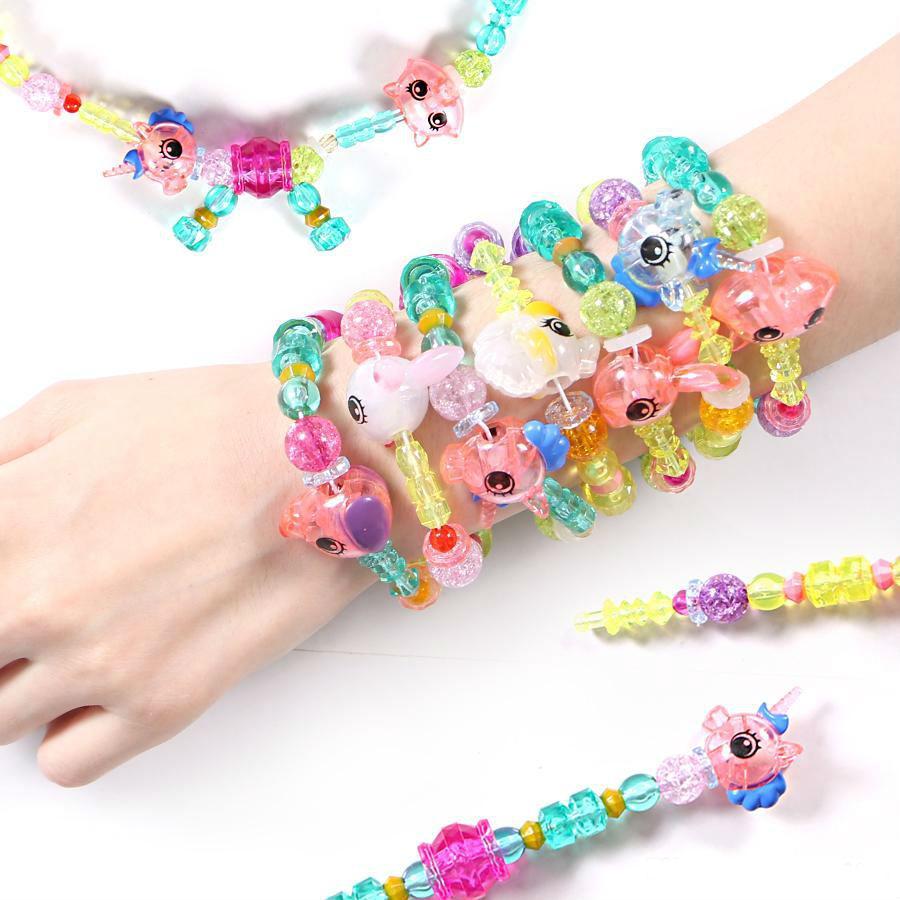 Bulk Twisty Petz Bracelet for Kids Magical Bracelet Beads - Mix