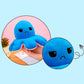 Custom Logo Reversible Octopus, Promotional Flip Mood Octopus
