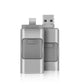 Wholesale iFlash Drive USB Memory Stick HD U-Disk 3 in 1 for Android/IOS iPhone PC