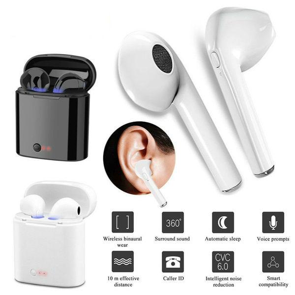 Wholesale TWS Wireless Bluetooth Earphone Stereo Earbud Headset With Charging Box For All Smart Phones