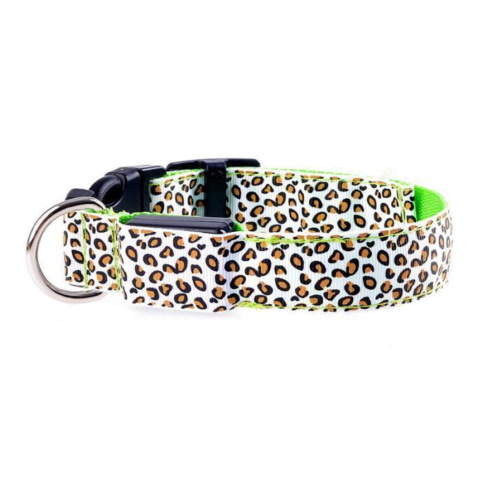 Wholesale Led Pet Collar Green