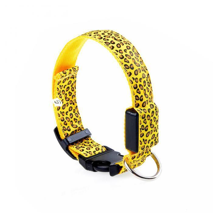 Wholesale Led Pet Collar Yellow