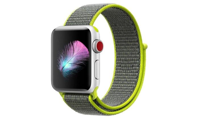 Wholesale Nylon Replacement Watch Strap for Apple Watch Series 1, 2, 3, 4, 5 & Sport