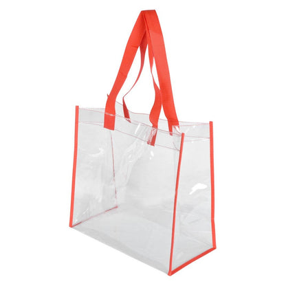 Custom Logo Promotional Clear PVC Tote Bags