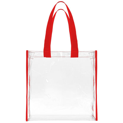 Custom Logo Promotional Clear PVC Tote Bags