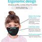 Custom Logo PM2.5 Filter Kids Mask With Extra Carbon Filters Respirator Mask