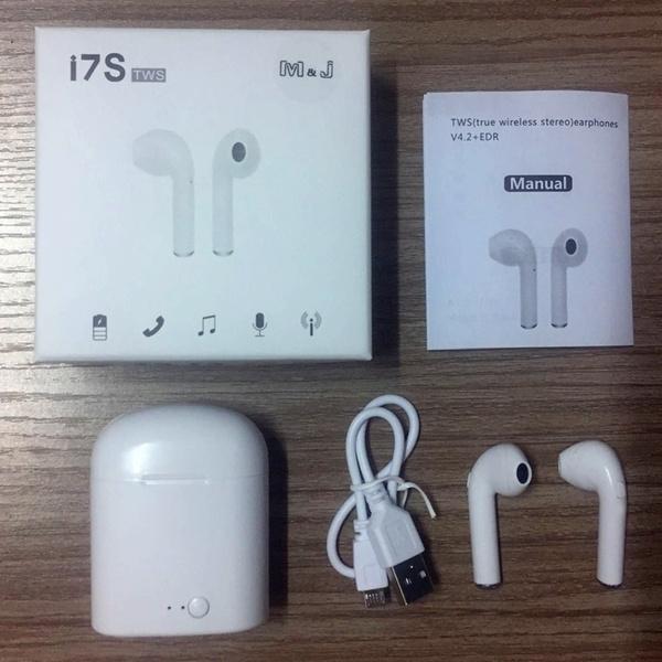 Wholesale TWS Wireless Bluetooth Earphone Stereo Earbud Headset With Charging Box For All Smart Phones