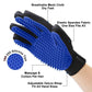 Custom Logo Pet Grooming Glove, Promotional Pet Hair Remover Mitt, Printed Pet Glove