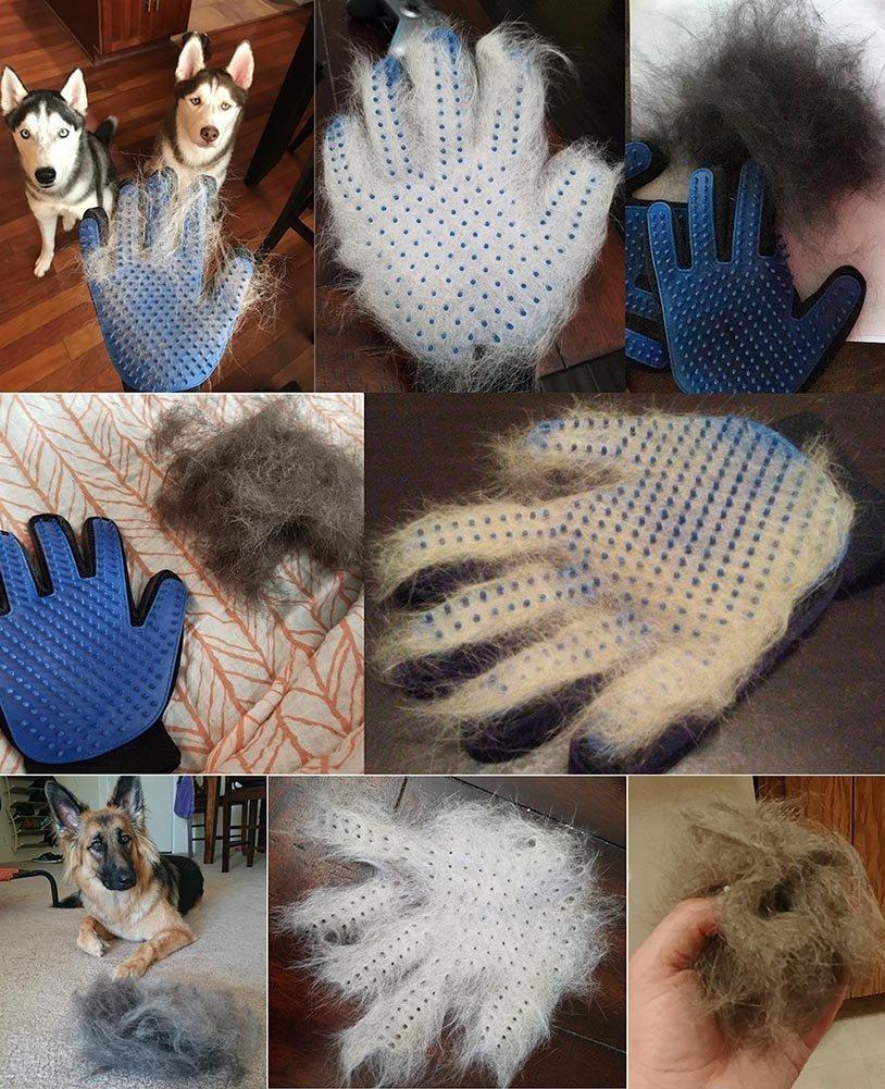Bulk Pet Grooming Glove, Pet Hair Remover Mitt