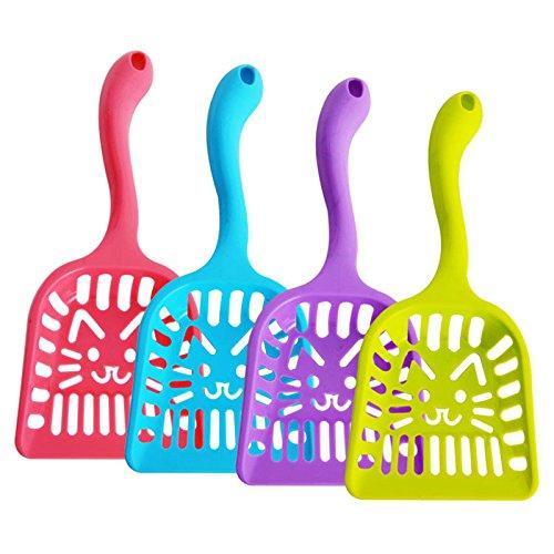 Bulk Dog Puppy Cat Kitten Plastic Cleaning Tool Scoop Poop Shovel Waste Tray For Pet Products Supplies