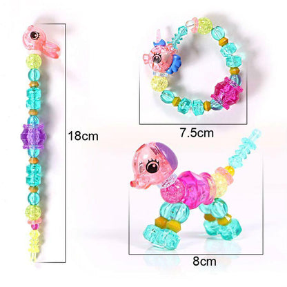 Bulk Twisty Petz Bracelet for Kids Magical Bracelet Beads - Mix
