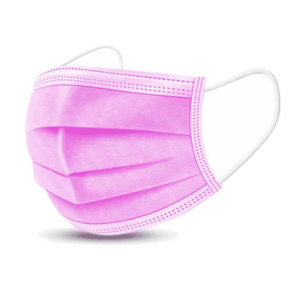 Custom Disposable Kid's Masks, Logo Printed Medical Face Mask 3 Ply - All Colors