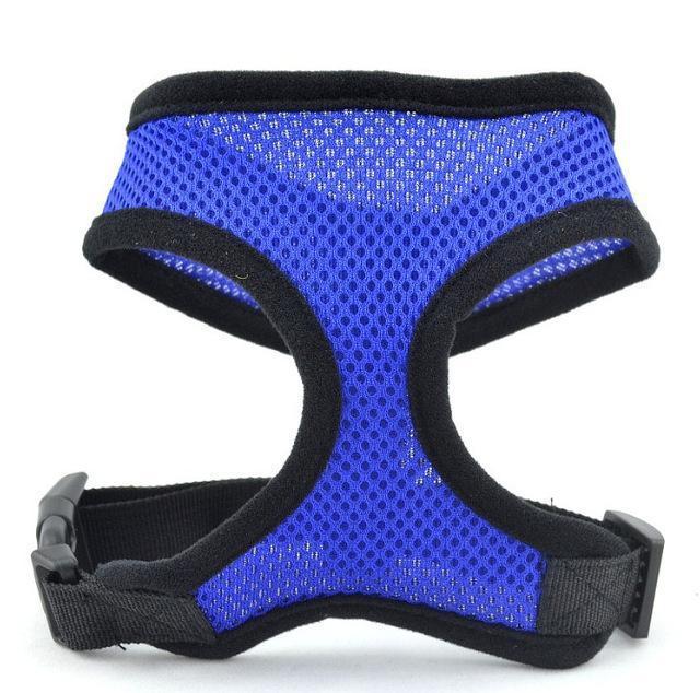 Wholesale Adjustable Soft Nylon Mesh Harness for Dogs & Cats - All Color