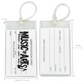 Promotional Custom Logo luggage tags, Travel Company Logo Giveaway Luggage Tags