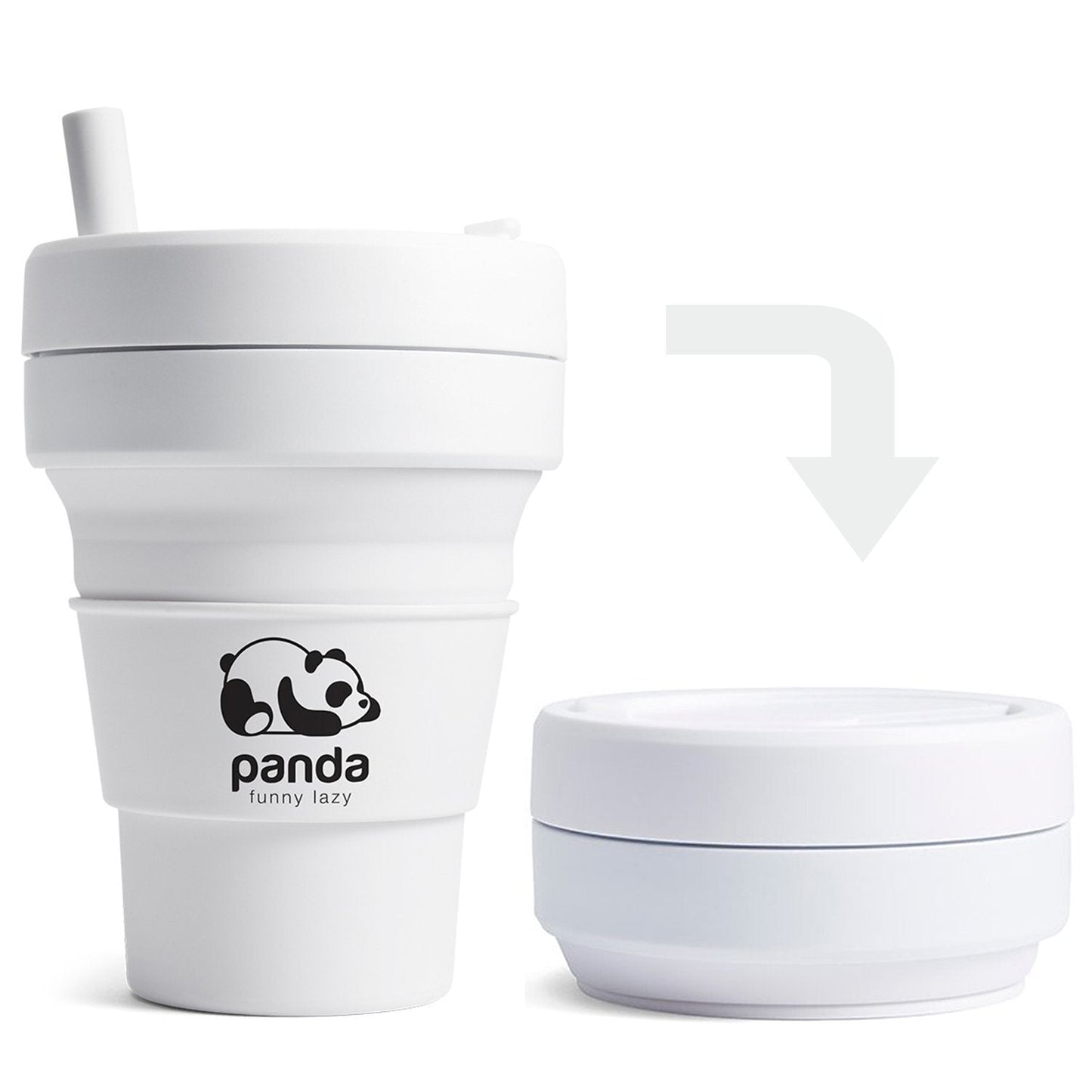Custom Logo Collapsible Cups, Promotional Reusable Foldable Cups With Your Logo