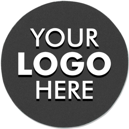 Custom Logo Round Foam Coaster, Promotional Foam Bud Coaster