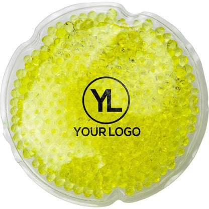 Custom Logo Promotional Round Gel Beads Hot or Cold Pack
