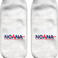 Custom Logo Toe Socks Printed Promotional Toe Socks One Size Fits All