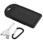 Promotional Custom Logo Water Resistant Solar Power Bank Dual USB Ports 5000mAh