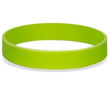 Bulk DIY Blank Silicone Wristbands Mix Colors for Imprinting and Self Customization - 100 Pack