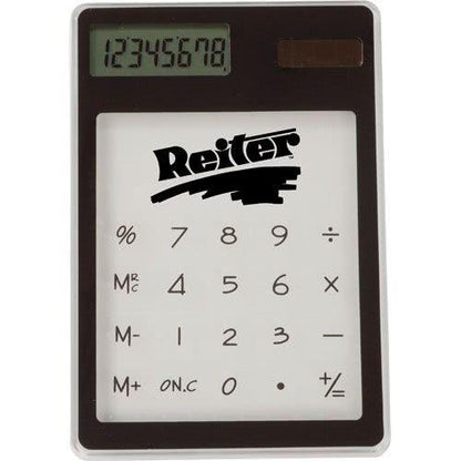 Promotional New Transparent Calculator With Premium Logo Display