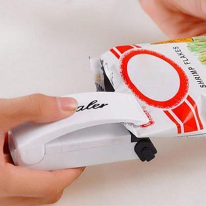 Custom Logo Promotional Mini Portable Handy Plastic Bag Sealer Sealing Machine