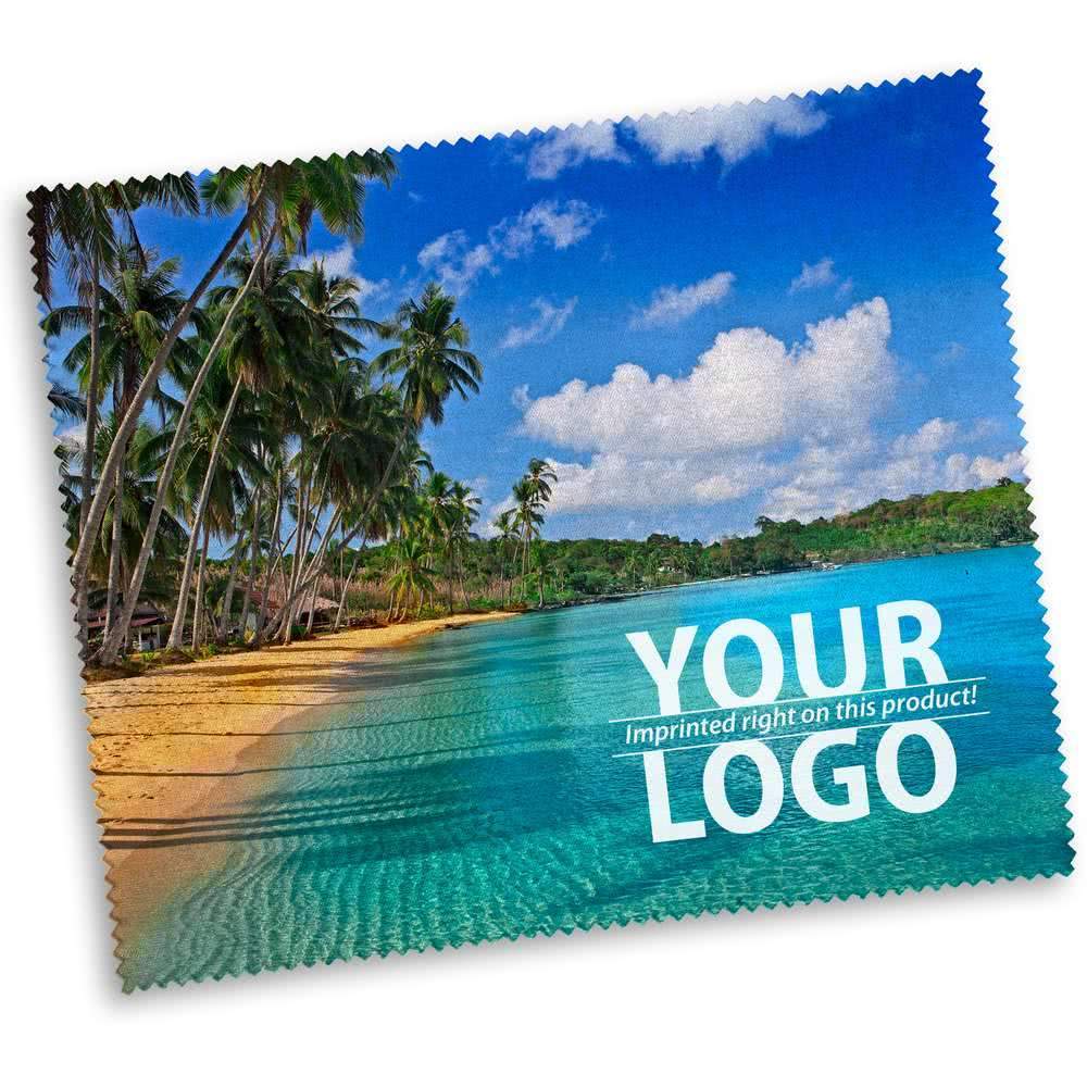 Custom logo Promotional Cleaning Microfiber Cloths – DOZPRINT