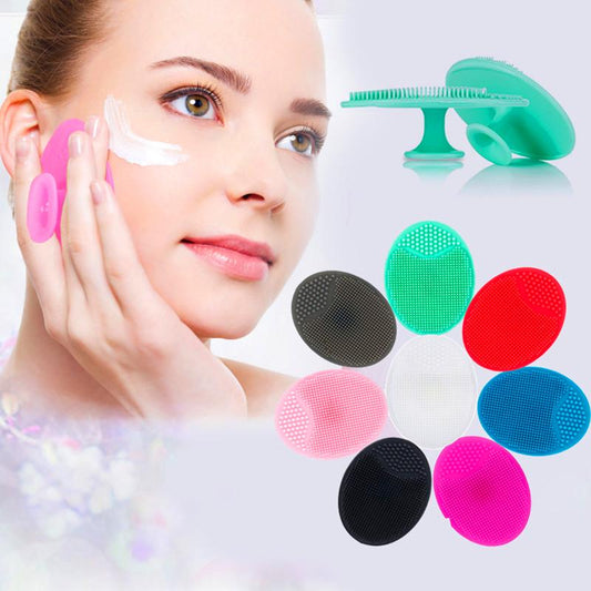 Bulk Cleaning Pad Wash Face Facial Exfoliating Brush SPA Skin Scrub Cleanser Tool