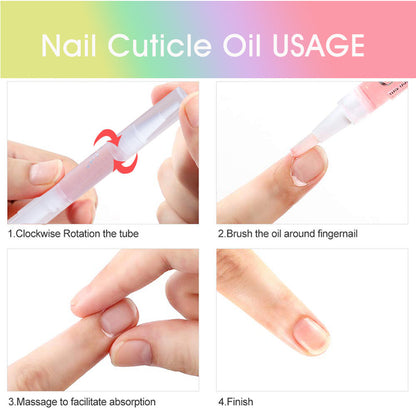 Wholesale Scented Cuticle Oil Pens, Bulk Scented Cuticle Oil Pen, All flavors of fruits and flowers