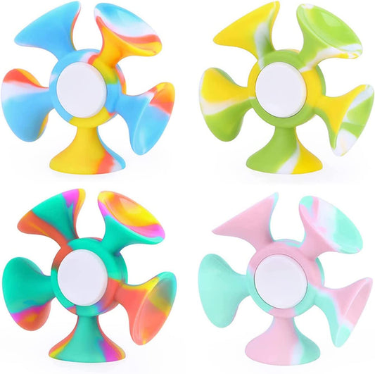 Wholesale Suction Darts With Fidget Spinner Feature, Fidget Sucker Spinner Toy Indoor Outdoor