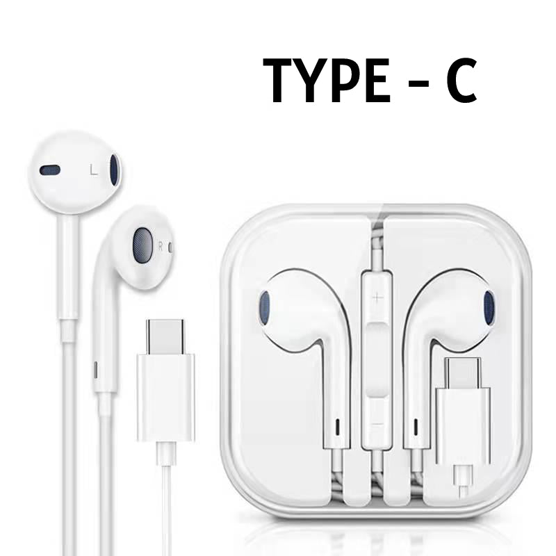 Wholesale Colorful Headphones With Volume Control and Microphone 3.5mm, Type C and Apple Headphones