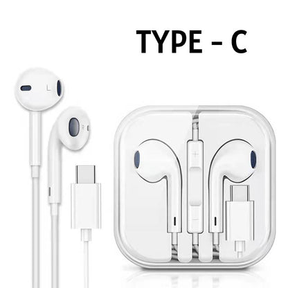 Wholesale Colorful Headphones With Volume Control and Microphone 3.5mm, Type C and Apple Headphones